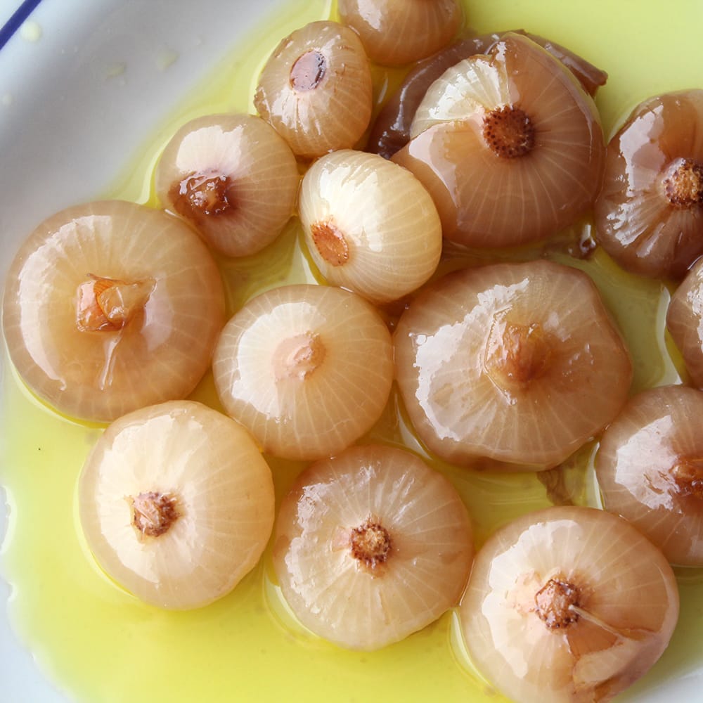 イタリアのバルサミコ風小玉ねぎのオイル漬レシピ・ステップ5