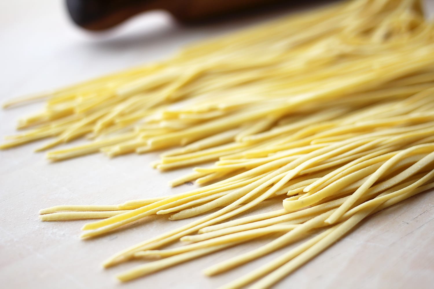 ジェノヴァの手打ちパスタ「リングイネ」
