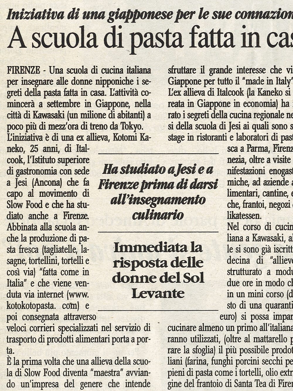 La Nazione 2005.08.23