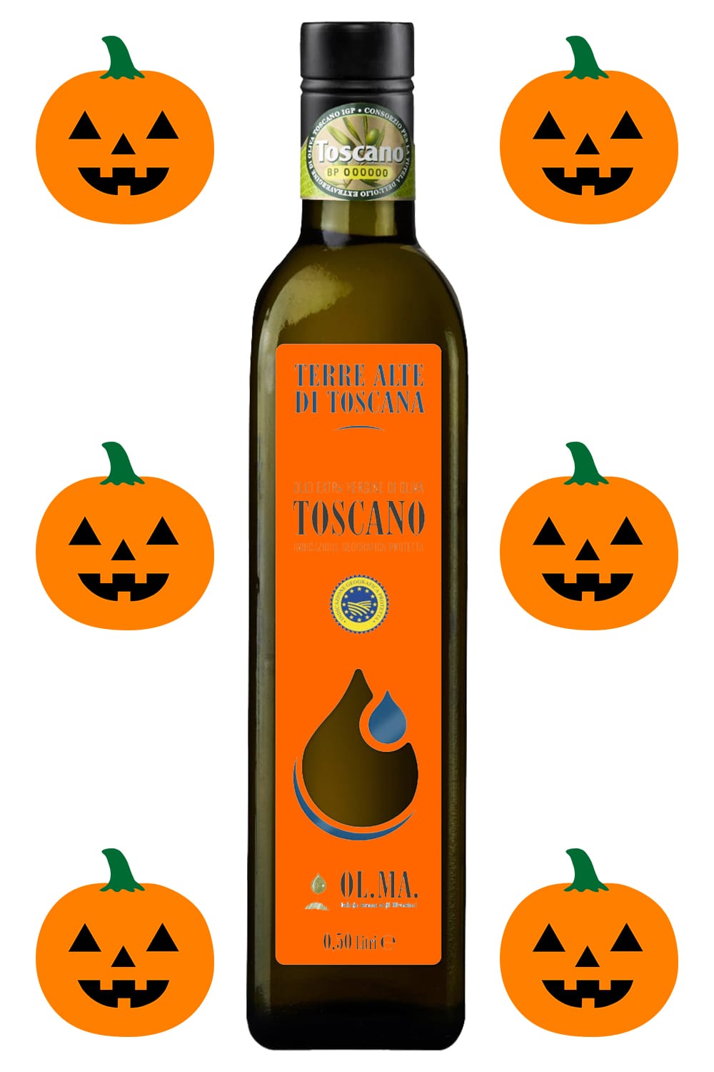 【🎃 ハロウイン限定タイムセール最大40%OFF！】IGP認定EXVオリーブオイル「TERRE ALTE DI TOSCANA」500ml